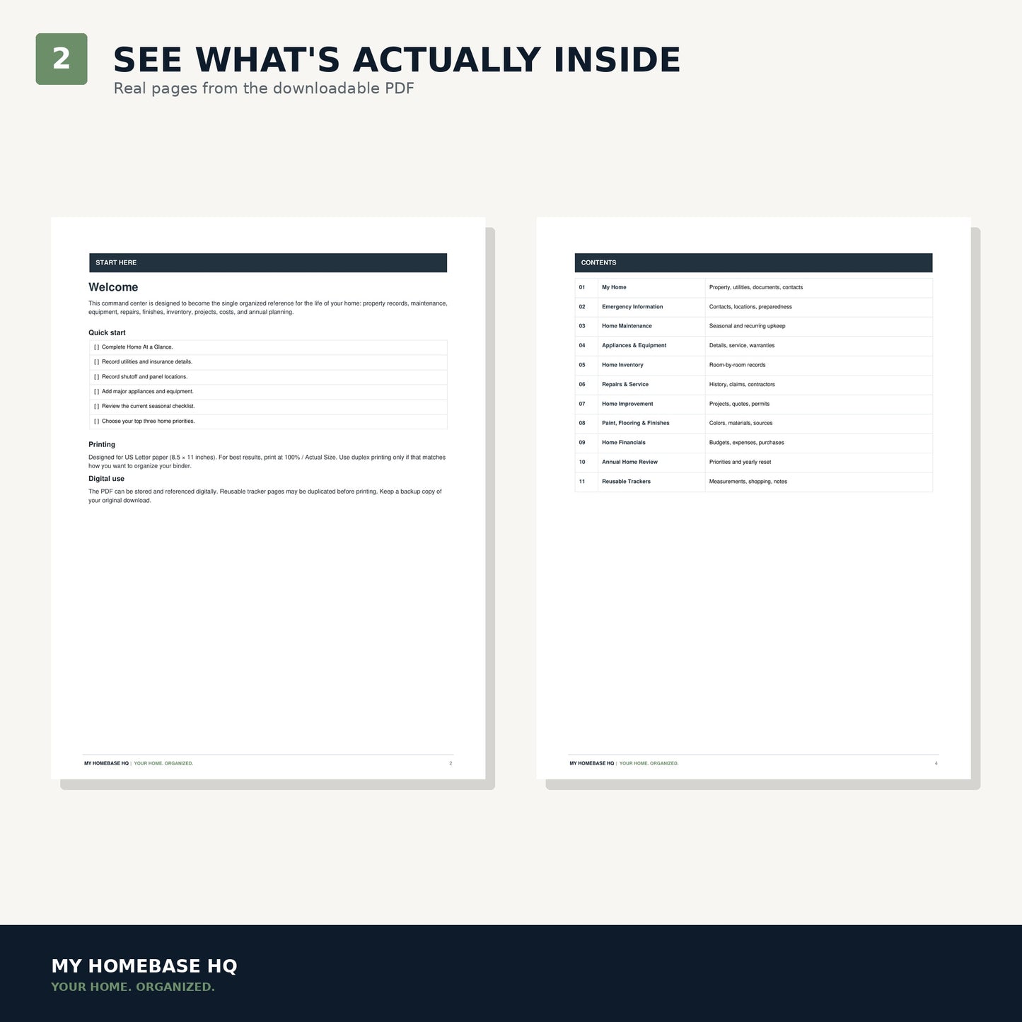 Homeowner Command Center | Complete Home Management Binder