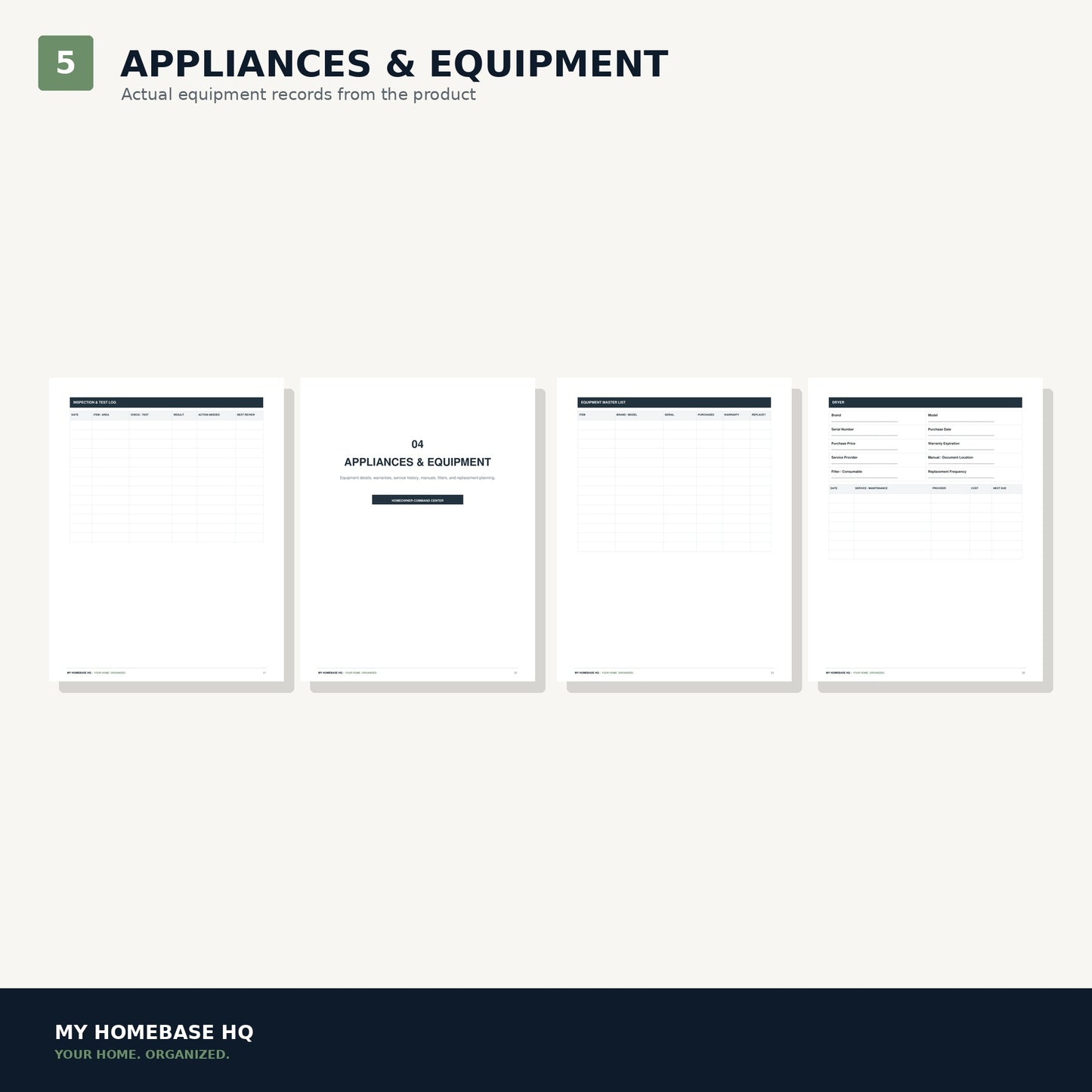 Homeowner Command Center | Complete Home Management Binder