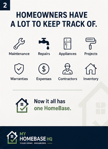 Homeowner Command Center | Complete Home Management Binder